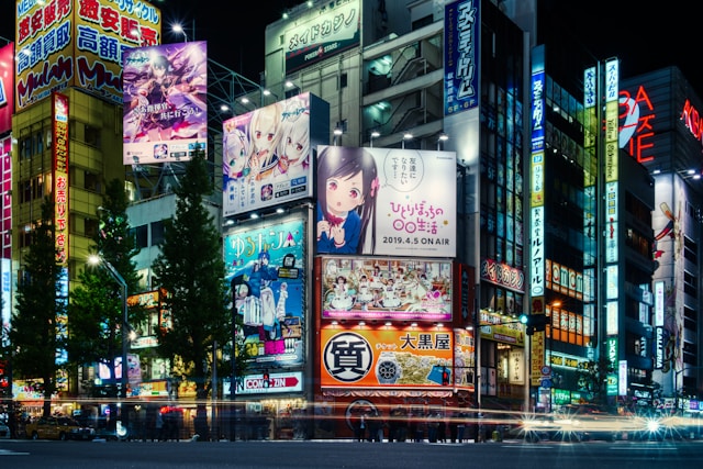 Anime pop culture in Japan