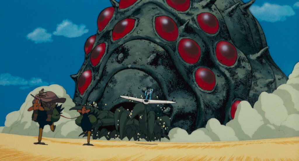 alt="Giant robot from Laputa standing in the rain(雨の中に佇むラピュタのロボット兵)"