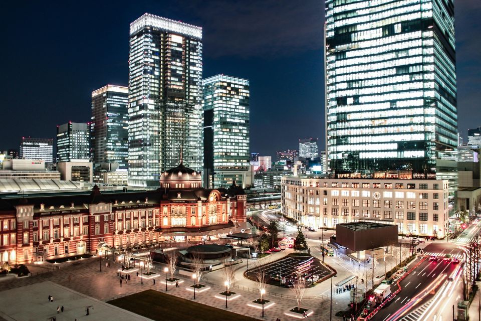View of Tokyo city skyline