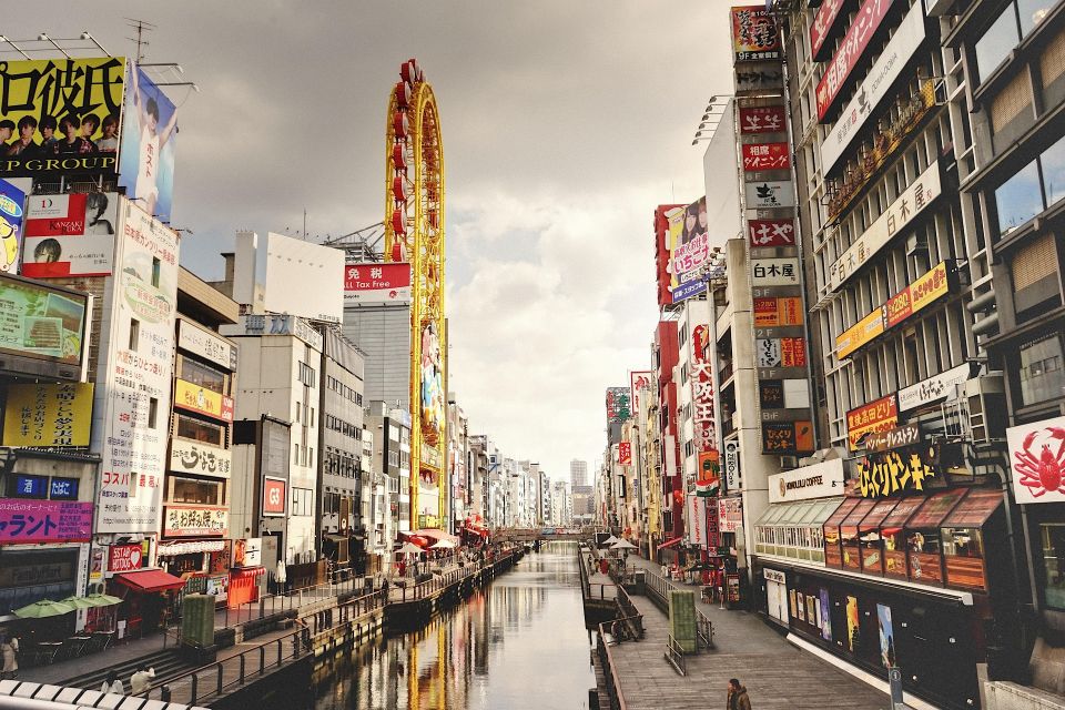 Osaka's vibrant Dotonbori area